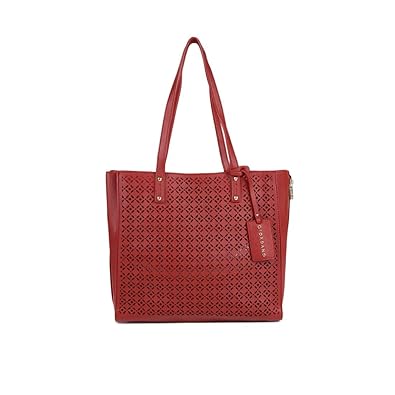 Giordano Womens Tote Bag (RED)