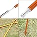 Yosoo 2 pcs Tent Rod, Tent Pole Replacement Parts, Outdoor Tent Pole Rod, Aluminium Alloy Tent Bar Rod Pole, Tent Accessories, Tent Building Supporting Rod for Hiking Camping (8.5mm3600mm(Style①))