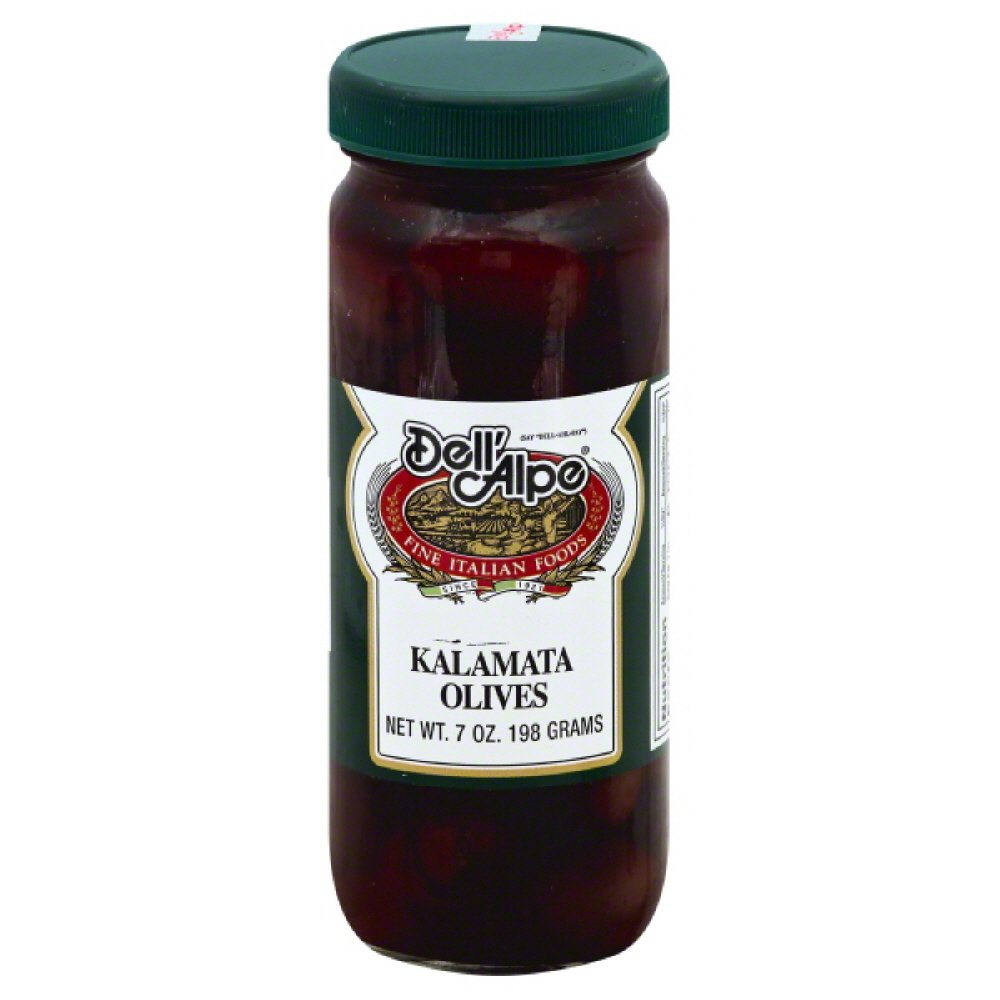 Dell' Alpe Kalamata Olives, 7-Ounce (Pack of 12)