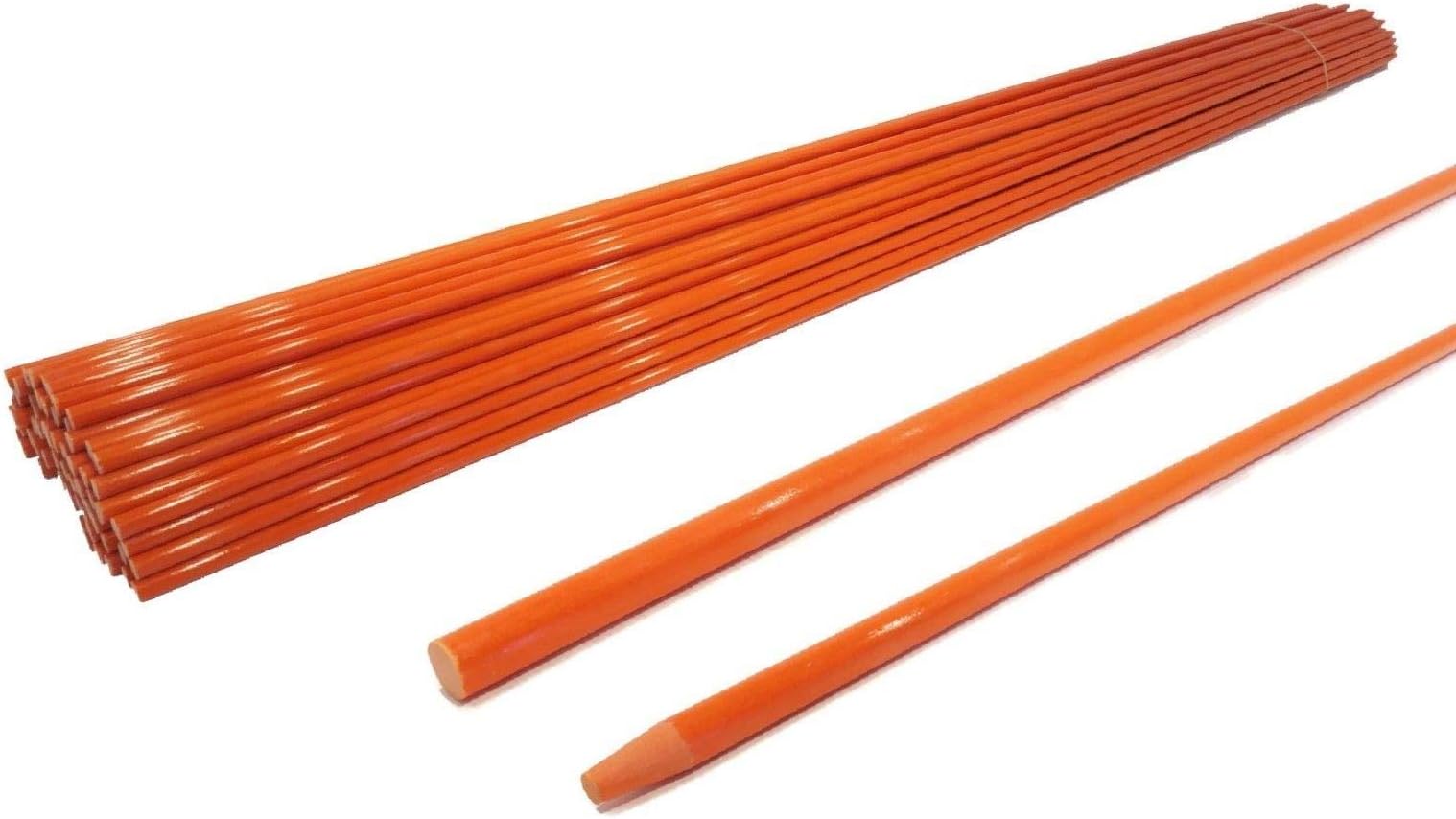 The ROP Shop Pack of 20 Driveway Markers, Snow Poles, Stakes, Rods, 48 inches, 1/4 inch