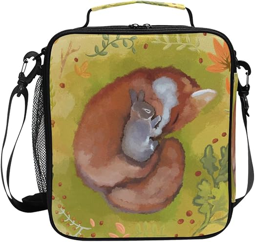 fox lunch bag
