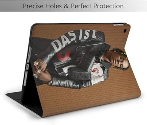 Wehoiweh Rich T-He Kid - Carcasa antiarañazos fina y ligera con soporte ajustable, función de reposo/despertador, protección trasera para iPad Air3 10.5 iPad 7ª 10.2 talla única