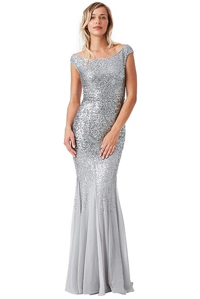 long sequin dresses uk