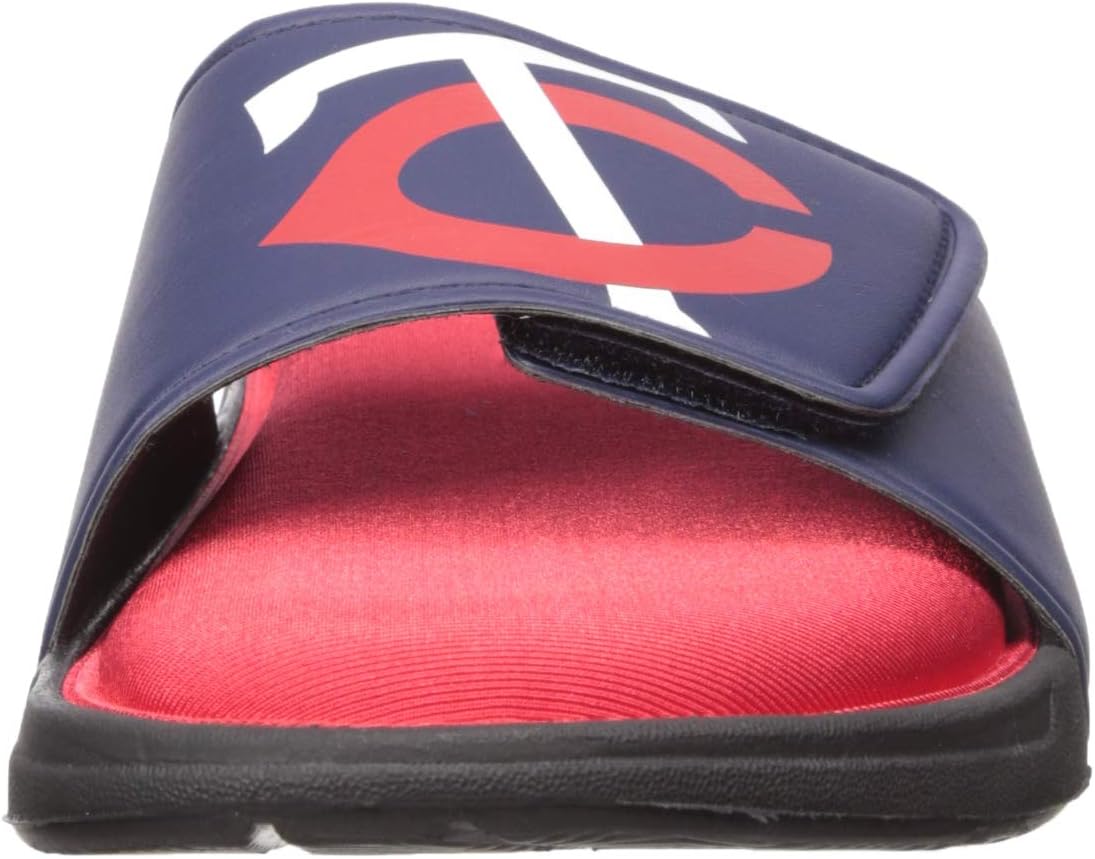 FOCO Mens MLB Big Logo Foam Slide : Sports & Outdoors