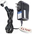 T-Power (6.6ft Long Cable) for Home Adapter for Handy Cooler Handheld Air Cooler (6v Wall Socket)