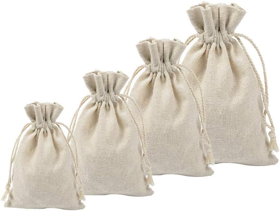 FASGION 4pcs Sachets Fabric Empty Lightweight Sachet Bag for Tea Storage Frangrance Spices (Color : 4pcs)