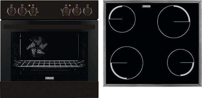 Zanussi HS1100D Brown Einbau-Herdset bestehend aus ...