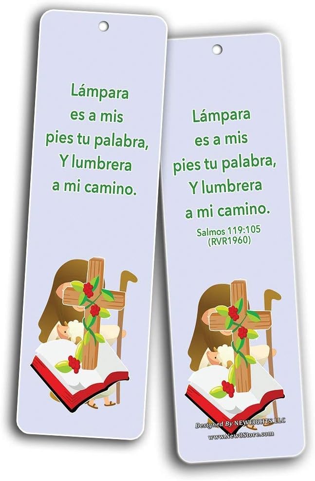 Spanish Bible Verses Bookmarks (God is Love) (60-Pack), Bulk Collection & Gift with Inspirational - Image 4