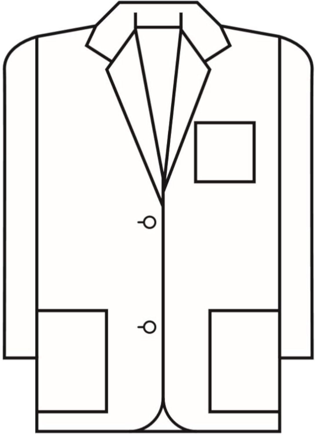 Meta Fundamentals 15104 Women's 28" Lab Coat: Clothing