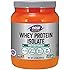 NOW Sports Whey Protein Isolate Unflavored Powder,1.2-Pounds
