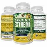 NutriGood Labs 85% HCA Best Garcinia Cambogia- Long Lasting Tablet by NutriGood Labs- Calcium Free Veggie Tablet- Weight Loss Supplement for Men and Women- 90 count- 100% Pure - 100% Guaranteed