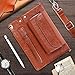 FYY Case for 2019 iPad Air 3 10.5/2017 iPad Pro 10.5 inch, Luxurious Genuine Leather Case All-Powerful Cover for 2019 iPad Air 3 10.5/2017 iPad Pro 10.5 inch Brown
