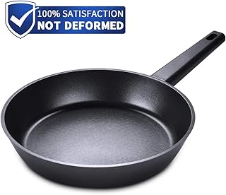 SKY LIGHT Pfanne Bratpfanne 28cm mit Antihaftbeschichtung Titanium Plus aus Aluminiumguss Omelett No-Stick Kochgeschirr für Induktion