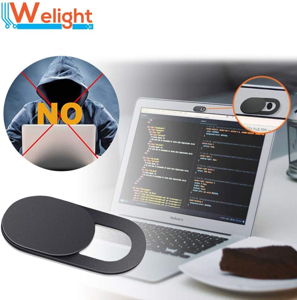 Welight Webcam Cover Copertura Webcam Camera Universale Mac PC Anti hack Protezione di Privacy Compatibile MacBook PRO iPhone /&hellip; Laptop surfcase PRO 3 Pack