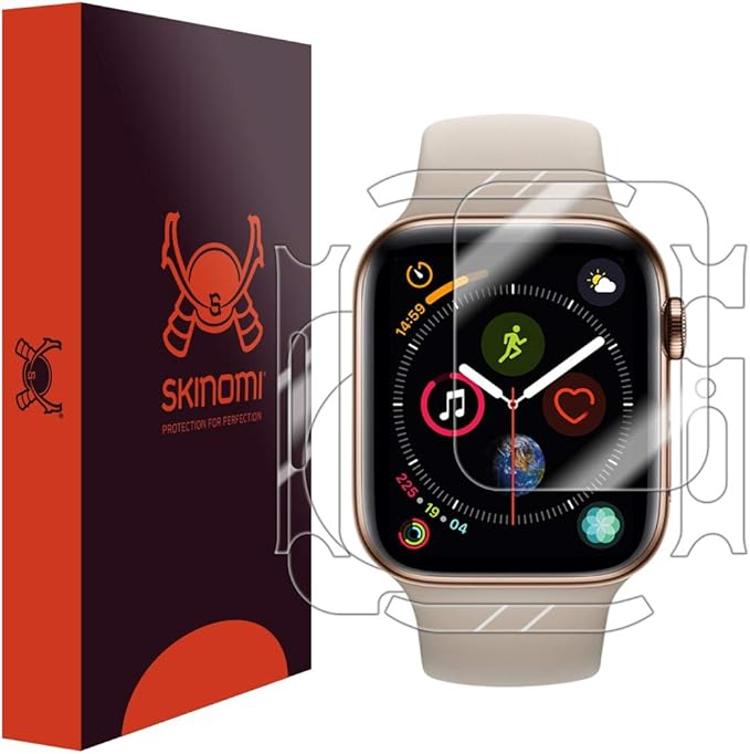 Skinomi TechSkin - Protector de Pantalla para Apple Watch Series 4 ...