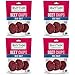 Rhythm Superfoods Cripsy Beet Chips, Salted, Organic and Non-GMO, Vegan/Gluten-Free Superfood Snacks, 1.4 Oz (Pack of 4)
