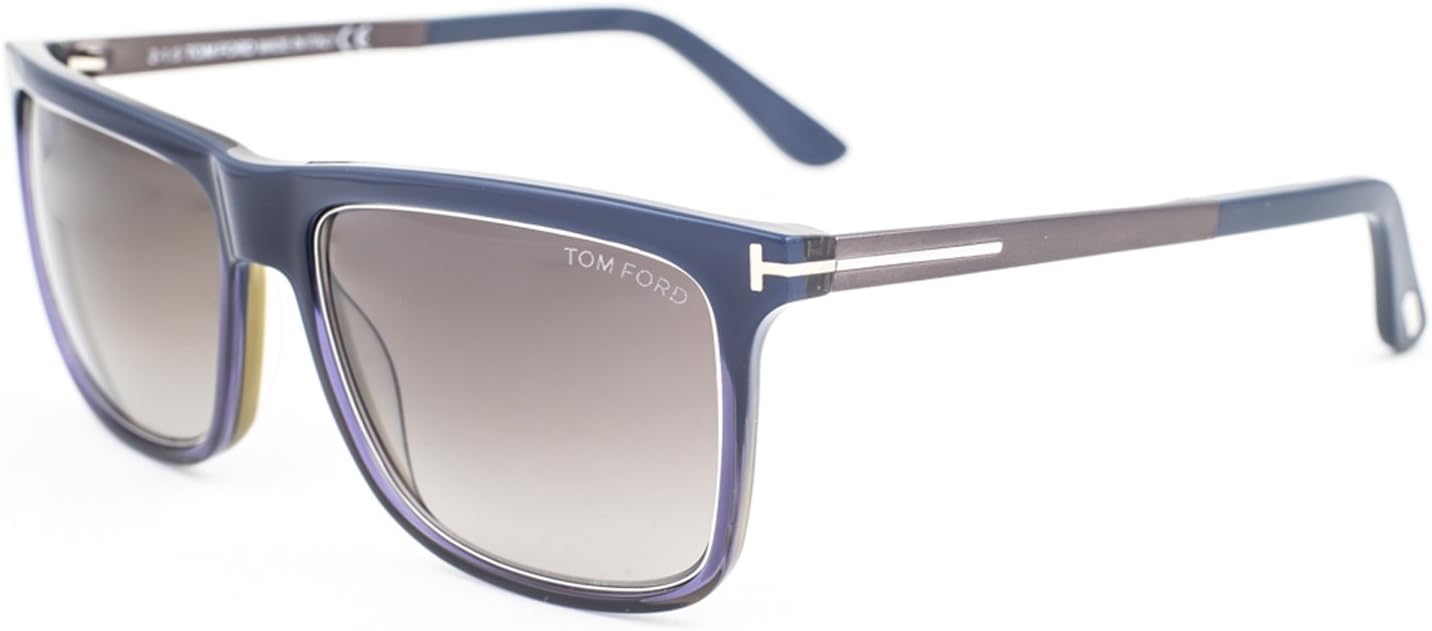Tom Ford FT0392 92J Karlie-Blue-Brown Mens Sunglasses, TF392 57-17-140 mm