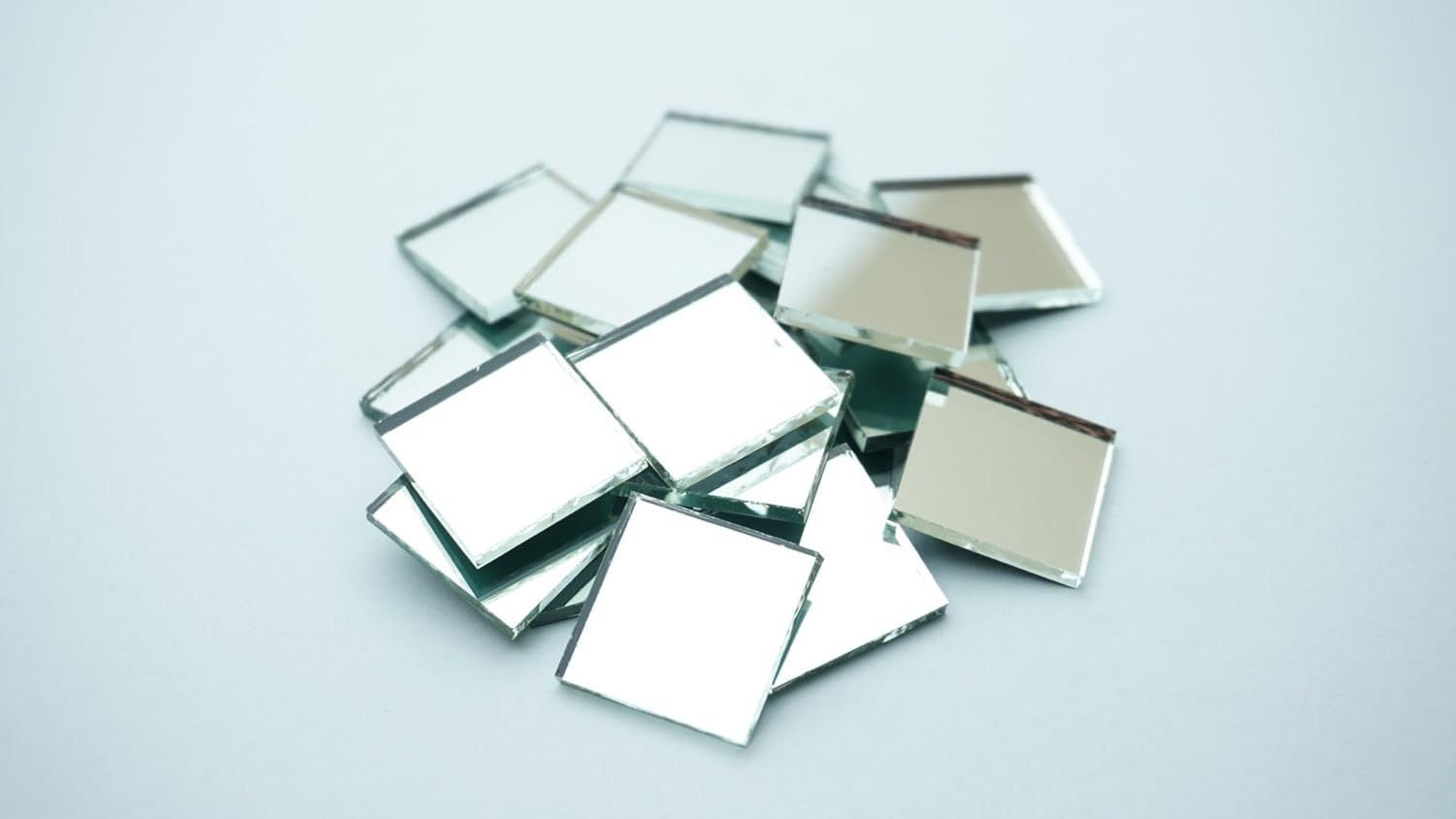 1" square mirror mosaic tile. 100 pcs