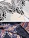 Halife Women Bohemian Neck Tie Vintage Printed Ethnic Style Summer Shift Dress Apricot,M