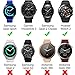 20mm Band Compatible with Garmin VivoActive 3 / Samsung Galaxy Watch 42mm / Samsung Galaxy Watch Active/Active 2 (40mm) / Garmin Forerunner 245/645 Bands Replacement Strap Wristbands