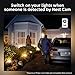 Philips Hue White Outdoor PAR38 13W Smart Bulbs Hub Required, 1 White PAR38 LED Smart Bulb, Works with Alexa, Apple HomeKit and Google