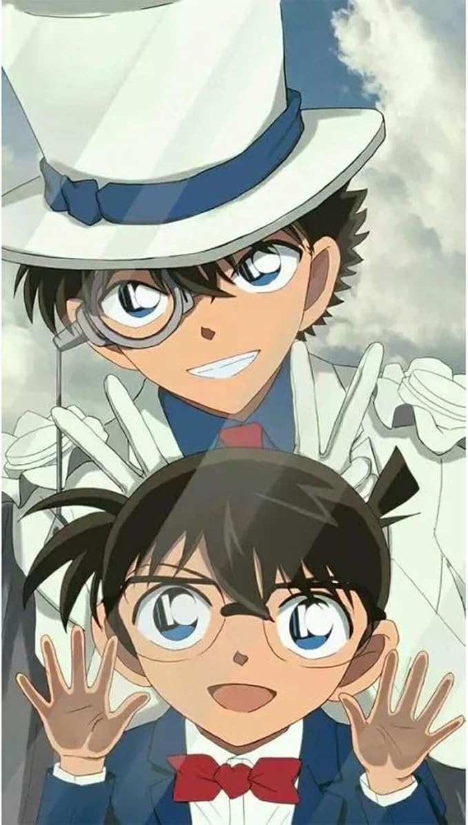 Amazon Co Jp アニメ名探偵コナンジグソーパズル怪盗キッドコナン300 500 1000 1500個 カスタマイズ可能 Size 300個 ホーム キッチン