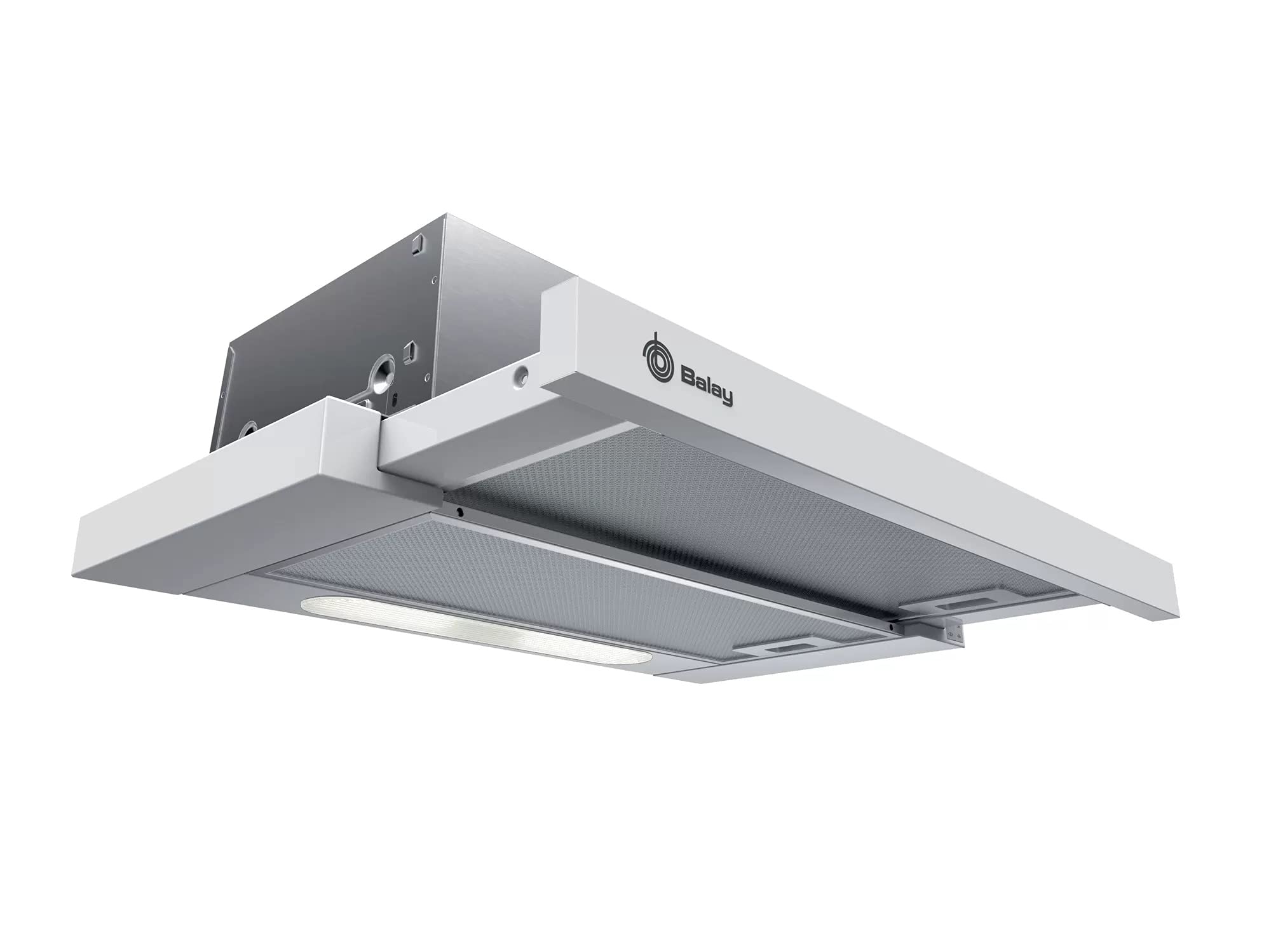 Balay-3BT263MB-Campana-telescopica-integrable-60-cm-368m3h-I-Blanco Balay-3BT263MB-Campana-telescopica-integrable-60-cm-368m3h-I-Blanco