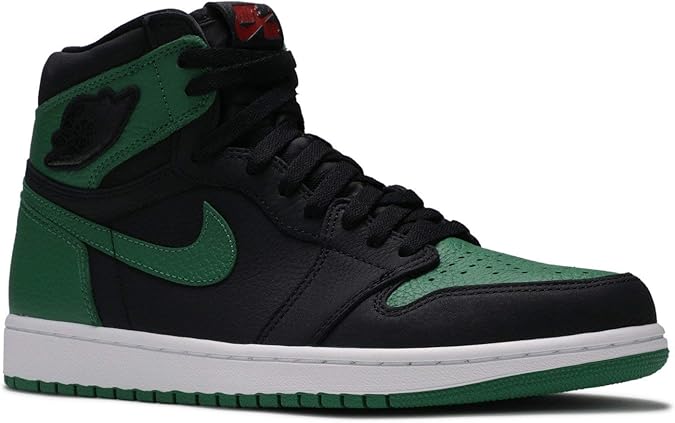 AIR JORDAN 1 Retro High Og 'Rojo Verde' – 555088-030 – Tamaño, negro