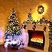 Outdoor String Lights, Fairy Lights, 9.8ft Battery Fairy Lights, Waterproof Fairy String Lights, Decorative Silver Wire Starry Lights for Valentines, Home, Wedding, Bedroom, Party, Holidays(Yellow)