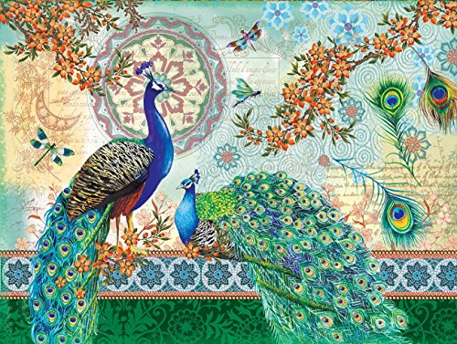 Royal Peacocks 500 pc Jigsaw Puzzle