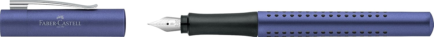 Faber-Castell Grip 2011 140904 Fountain Pen Nib B Fountain Pen Blue - Image 4