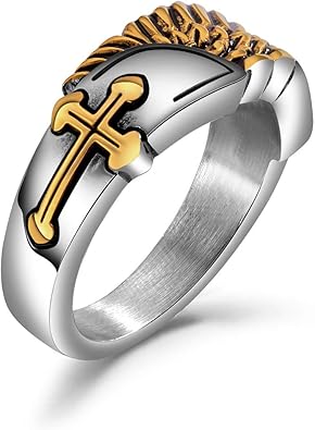 Amazon Brave リング メンズ チタン指輪 ファッション アクセサリー ゴルード 19 リング 通販