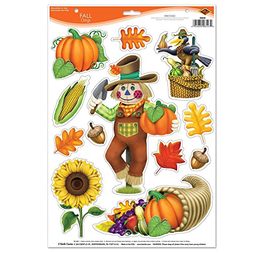 Fall Clings Bundle - Windows and Mirrors Party Accessory Decoration