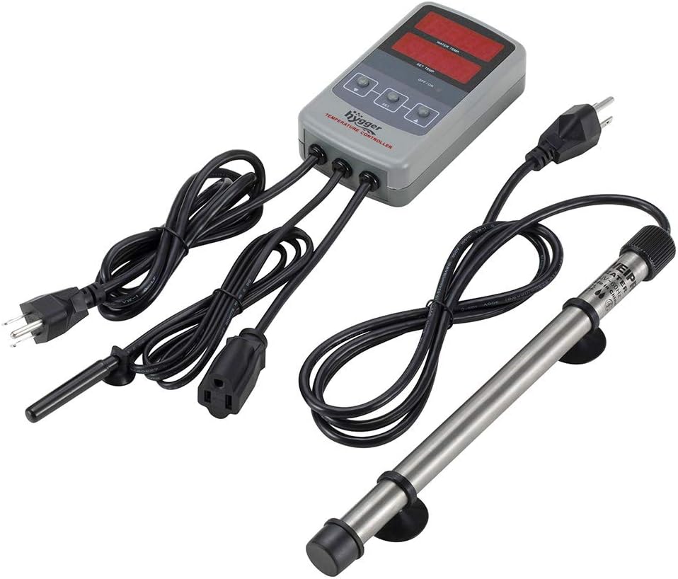 hygger titanium aquarium heater