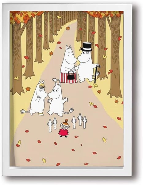 Amazon Co Jp ムーミン Moomin アートパネル 壁掛け 壁の絵 絵画 インテリア ポスター ポスター フレーム アートポスター 部屋飾り 子供 可愛い キャンバス絵画 木枠付きの完成品 40x30cm Home Kitchen