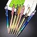 Pen Bling sets Pen Rhinestones Crystal Metal Ballpoint Pens Fine Black Ink Office Supplies(package of 4)