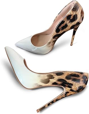 leopard heels