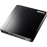 I-O DATA BDXL対応ポータブルブルーレイドライブ「カクうすブルーレイ」 ピアノブラック BRP-UA6CK