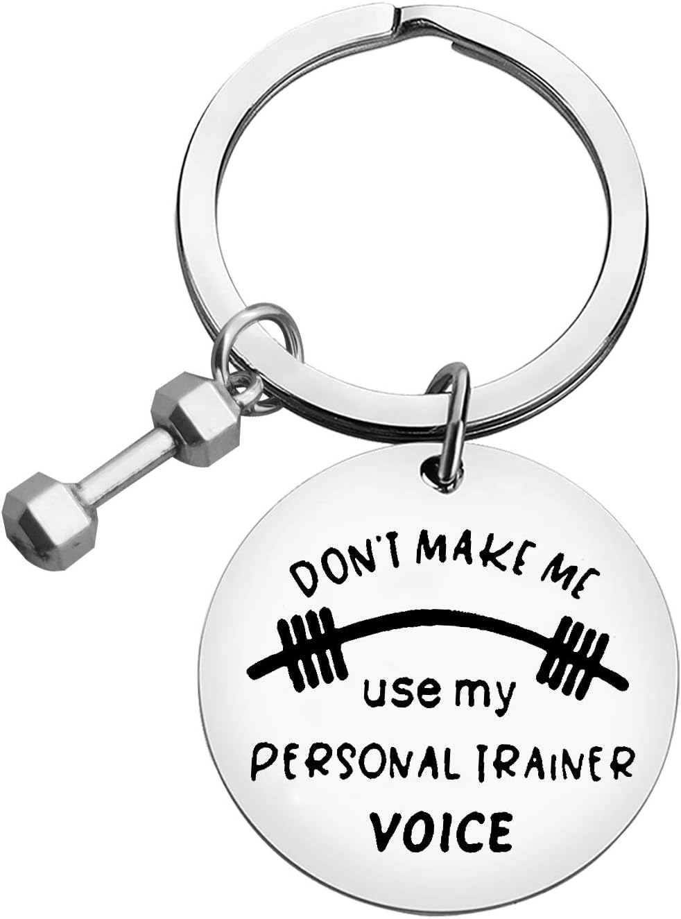 Personal Trainer Keyring Fitness Keyring Funny Trainer Keyring Workout Keychain Fitness Gift Funny Workout Coach Gym Coach Gifts Thanksgiving Gifts Christmas Birthday Gifts for Trainer Coach
