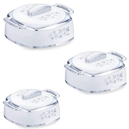 Puffin Aroma Designer Food Safe Serving Casserole/Bowl Gift Set of 3 Piece Treat Hot Pot