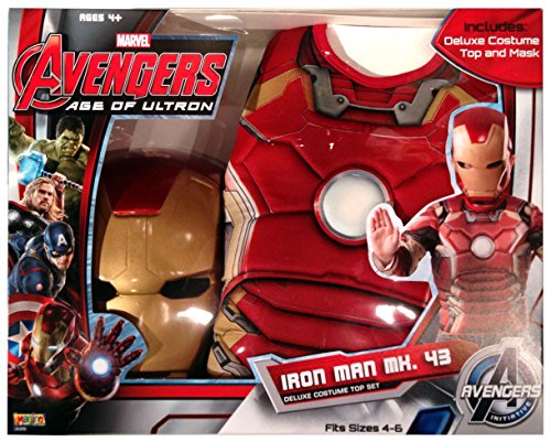 Marvel Iron Man Mark 43 Muscle Chest Shirt Set - Image 3