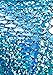 Sidecca Faux Leather Wet Look Metallic Mermaid Costume Maxi Skirt-Holo Turq-M