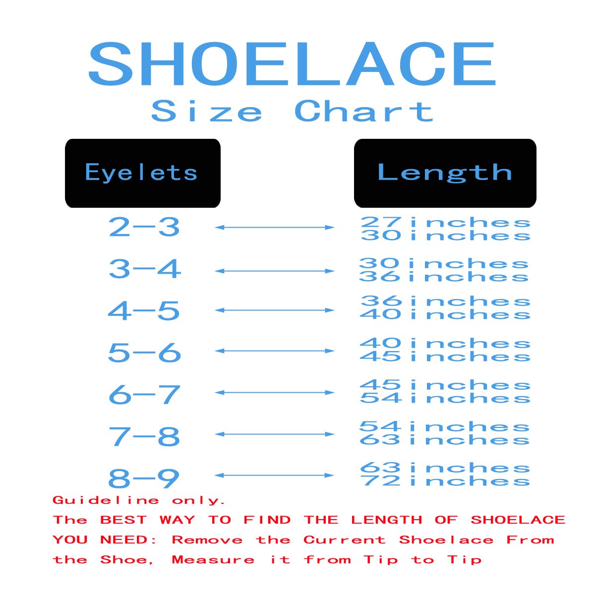 shoe size 36 in inches
