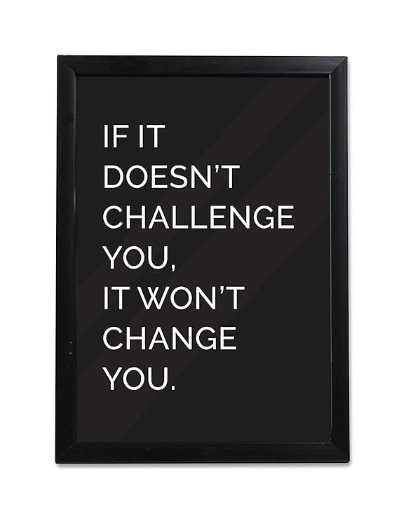 Photo Frame of Inspirational Thoughts and Motivational Quote