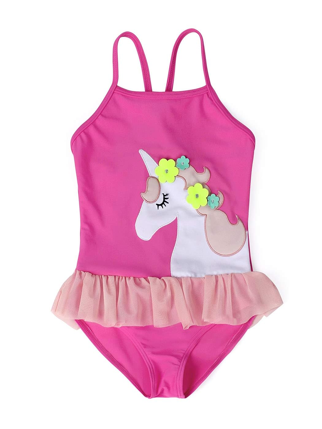 unicorn one piece bathing suit