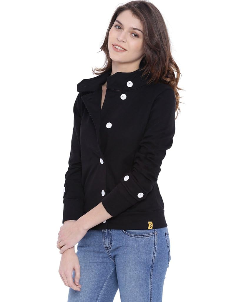 campus sutra women's cotton jacket