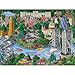 Bits and Pieces – Large 300 Piece Jigsaw Puzzle for Adults – London City View - England Jigsaw Puzzle by Artist Joseph Burgess, Completed Puzzle Size: 18