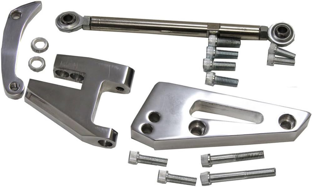 DEMOTOR PERFORMANCE FOR SBC Alternator Bracket, Billet