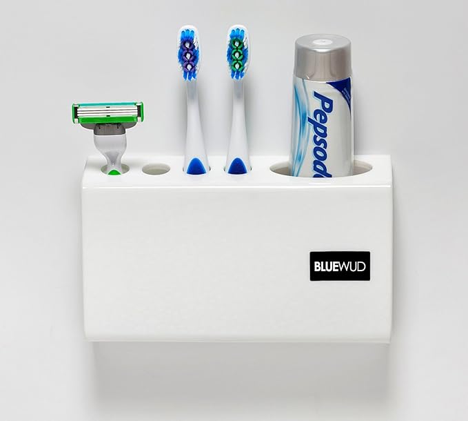 Bluewud Tooth Brush Holder Stand Snow Series Amazon.in Home & Kitchen