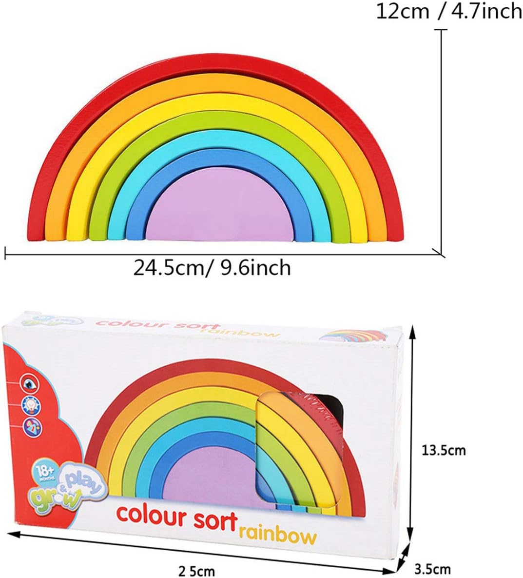 rainbow arch blocks